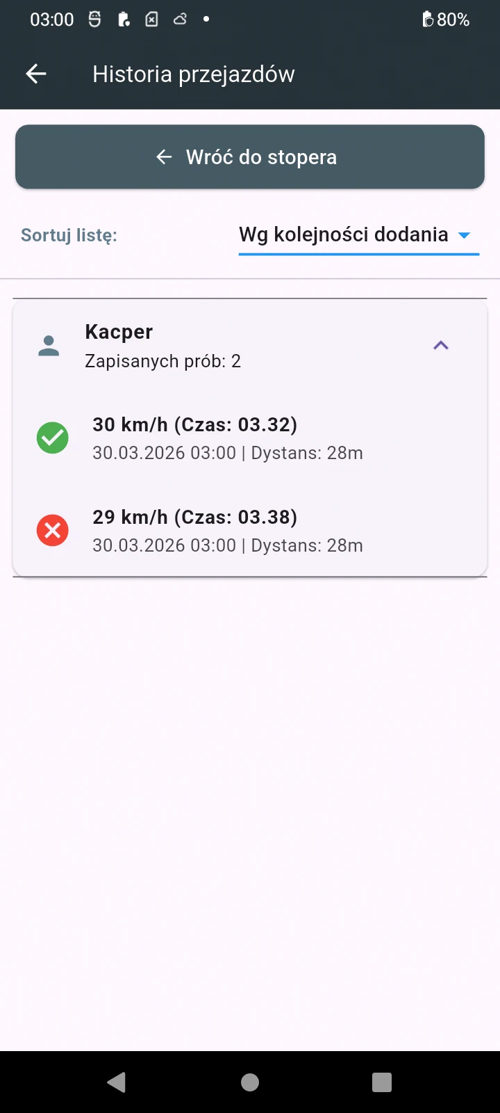 Moto AverageSpeed by ip7.pl - obrazek 6